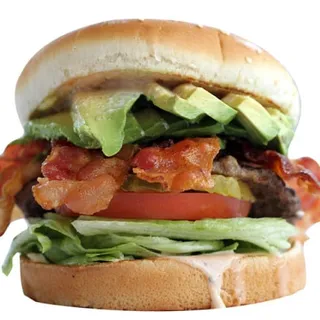 #3. Avocado Bacon Burger Combo