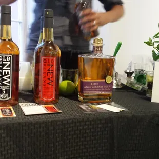 Nothing more NOLA than when your artist/gallery owner also owns a rum distillery!