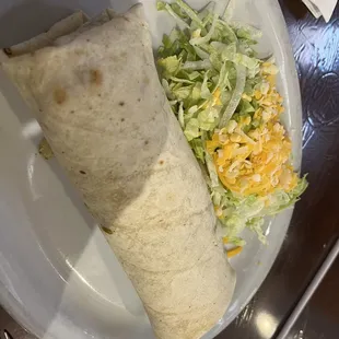 Torturous burrito.