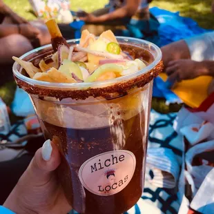 Michelada/aguachile combo!