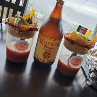 Micha w/ceviche for 2