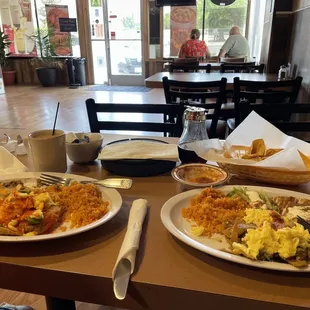 View from inside out.