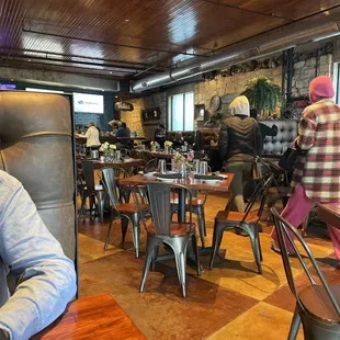 a man sitting at a table