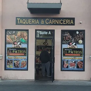 The outside, as you can see, the line goes out to the doorway.