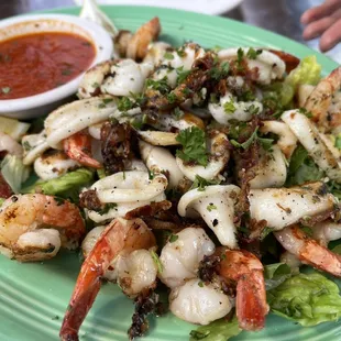 Grilled Calamari