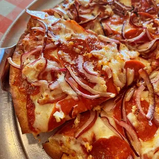 Low carb(gluten free) Pepperoni Lover