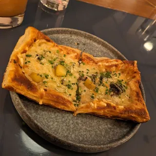 Potato and Black Truffle Tarte Flambee