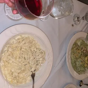 Homemade Fettuccine Alfredo