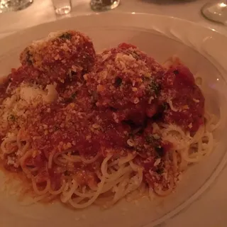 Spaghetti and Meatballs