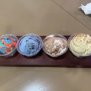 Ice cream flight