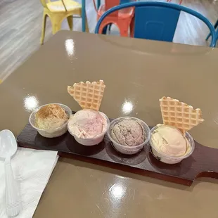 Ice cream flight