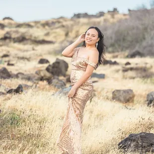 Senior portrait session on Oahu, Hawaii