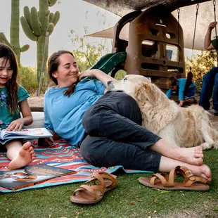 Outside story time.
Documentary Family Photography Tucson