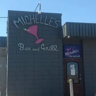 the front of the restaurant
