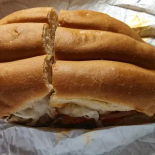 Chorizo torta. It's big!