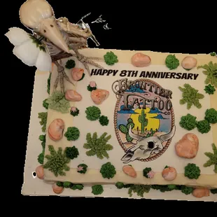 Corporate anniversary cake