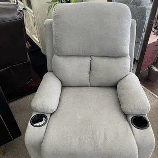 Picture of chair in showroom