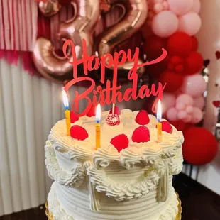 Raspberry Victorian cake