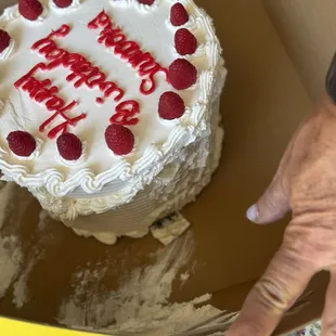 9 inch cake
