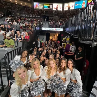 Kids Day, performing with the Raiderettes