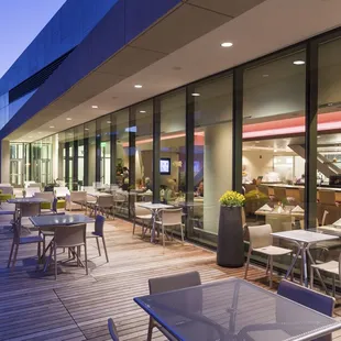 Michelson &amp; Morley patio