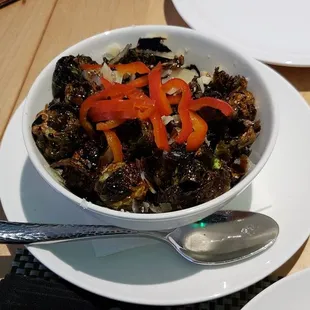 Fried Brussels Sprouts