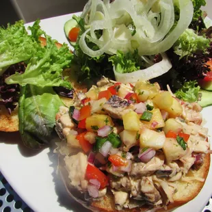 Tropical Chicken Salad Sandwich - Summer 2017