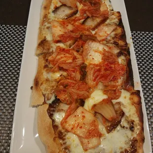 Korean Pork Hoisin Sauce Provolone Kimchi