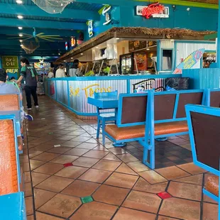 Great setup for ordering