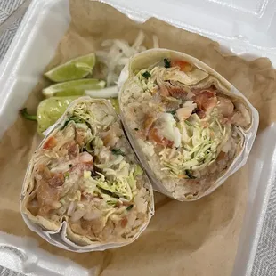 Shrimp Burrito