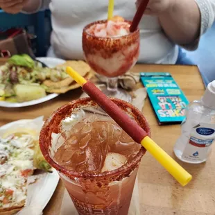Michelada  de chamoy &amp; Pineapple