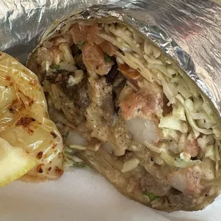 Surf Turf Burrito