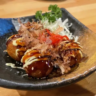 Takoyaki - Grilled Octopus Balls