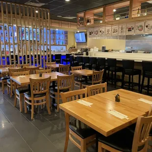 Inside seating