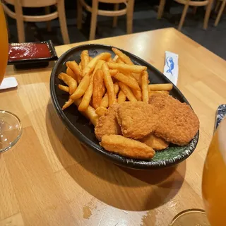 Chicken Nuggets with French Fries