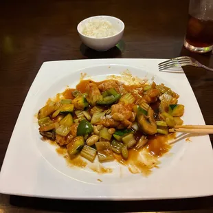 Kung Pao Chicken dish