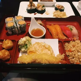 food, sushi and sashimi