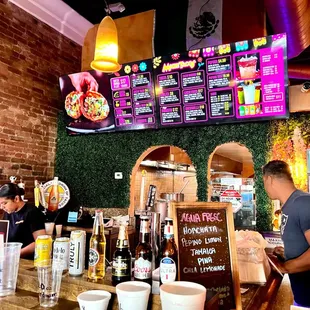 Cashier &amp; Menu Board