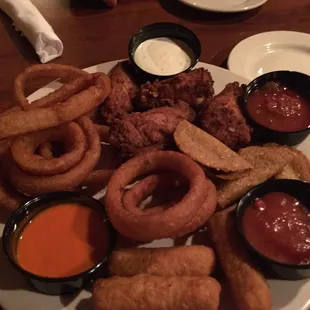 Sampler platter