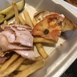 Do better Michigan bar this was the tomato in the club sandwich. Disappointed