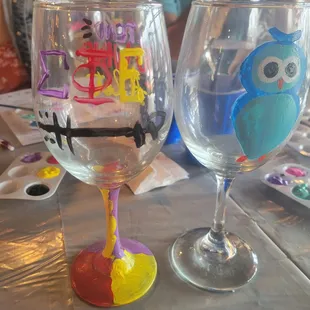 Wine Glass Painting Event
