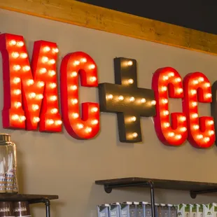 a sign that says kc + co