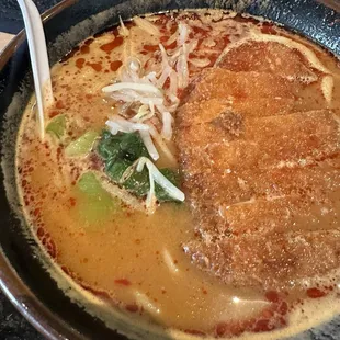 Spicy miso ramen