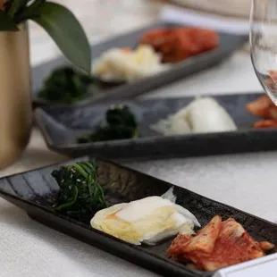 Banchan for dinner per guest @refelct light photog