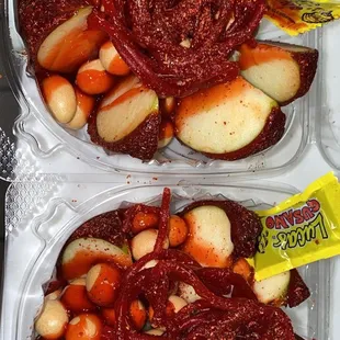 Manzana loca preparada