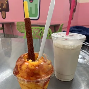 Mangonada/horchata