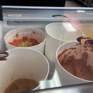 Ice cream options