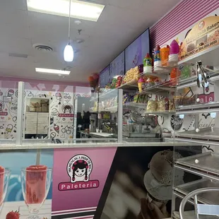 Wild ice cream! Very delicious and different!! If you like Mexican candy and ice cream this is the place for you!