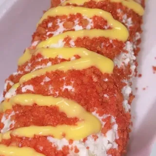 9. Corn with Hot Cheetos