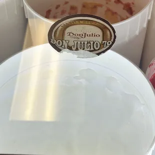 Tequila ice cream